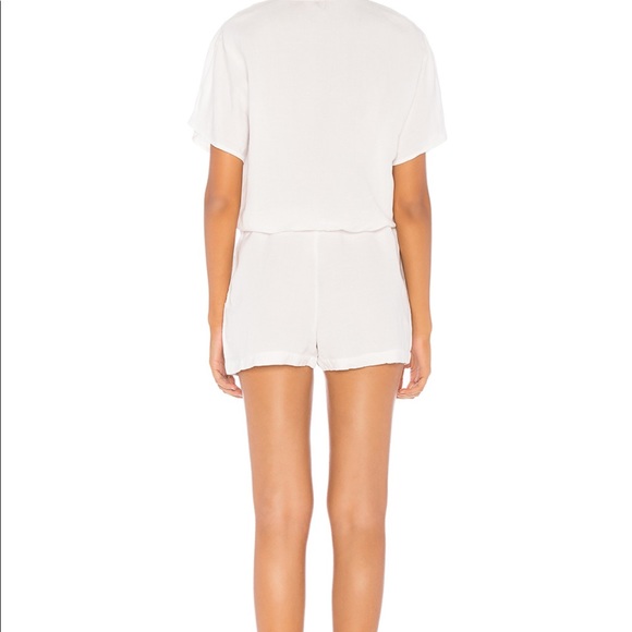 NEW, white romper. YSB clothing jacobson romper - Picture 3 of 3